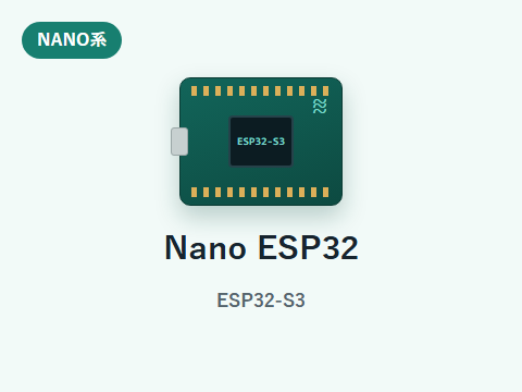 Arduino Nano ESP32のイメージ画像